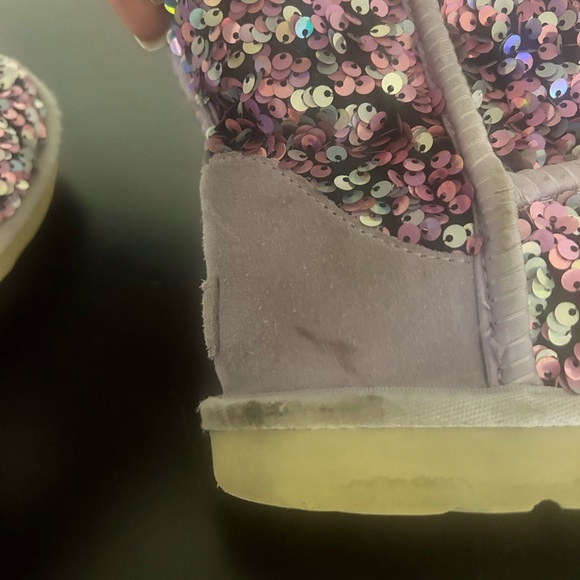 Classic Short Stellar Sequin in purple - Picture 6 of 7